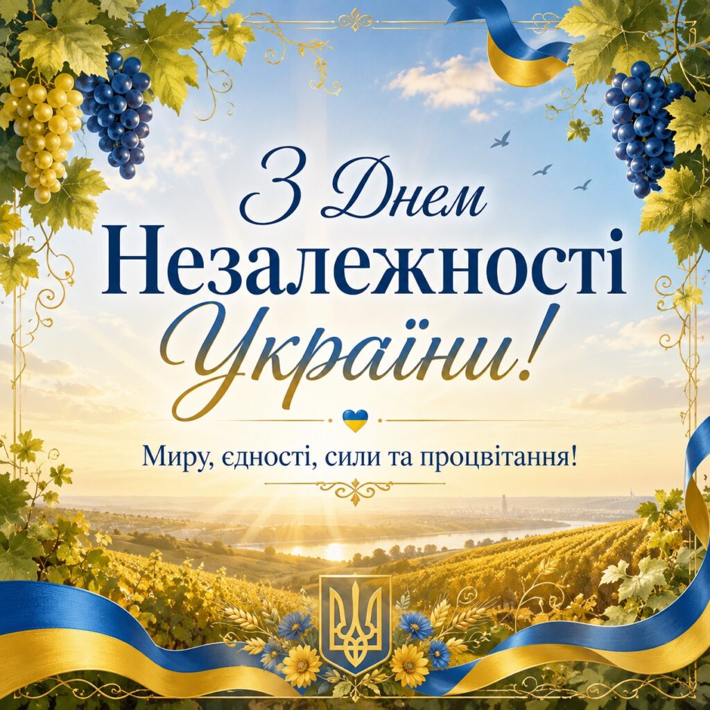 З Днем Незалежності України 2026!